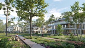 3D Visualisatie 3D Rendering Artist impressie Render Artist Impression Interior Impression interieur impressies Visuals Bos Wonen 74